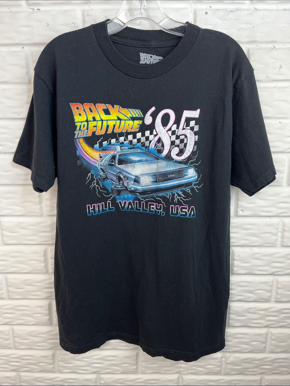 BACK TO THE FUTURE GRAPHIC TEE SHIRT 100% COTTON SIZE MED 20 p2p unisex